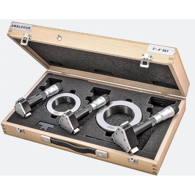 BOWERS MXTA Mekanik 3 Nokta Temaslı İç Çap Mikrometresi 2-4" | SXTA6i