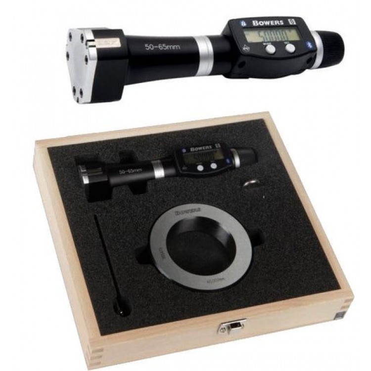 BOWERS Dijital Mikrometre 50-65mm | XTD50M-BT BOWERS Dijital Mikrometre 50-65mm | XTD50M-BT