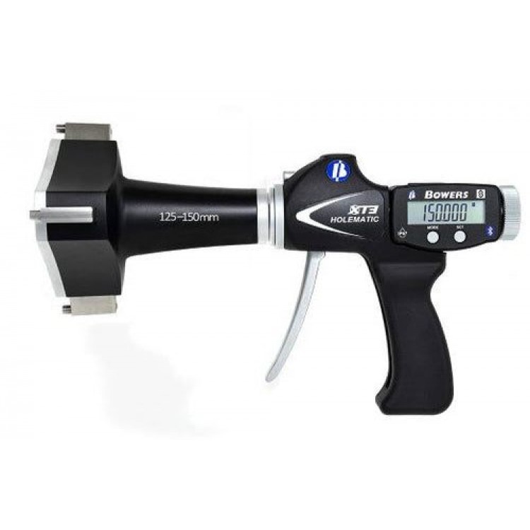 BOWERS Dijital 3 Nokta Temaslı Tabanca Saplı Mikrometre 125-150mm | XTD125M-BT BOWERS Dijital 3 Nokta Temaslı Tabanca Saplı Mikrometre 125-150mm | XTD125M-BT