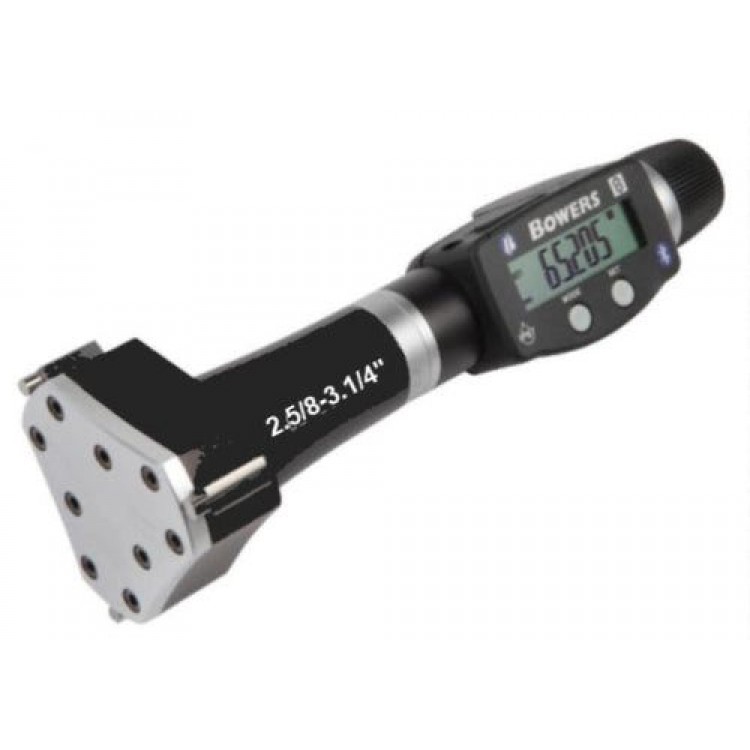 BOWERS Dijital İç Çap Mikrometresi 2-5/8"-3-1/4"/65-80mm | XTD65i-BT