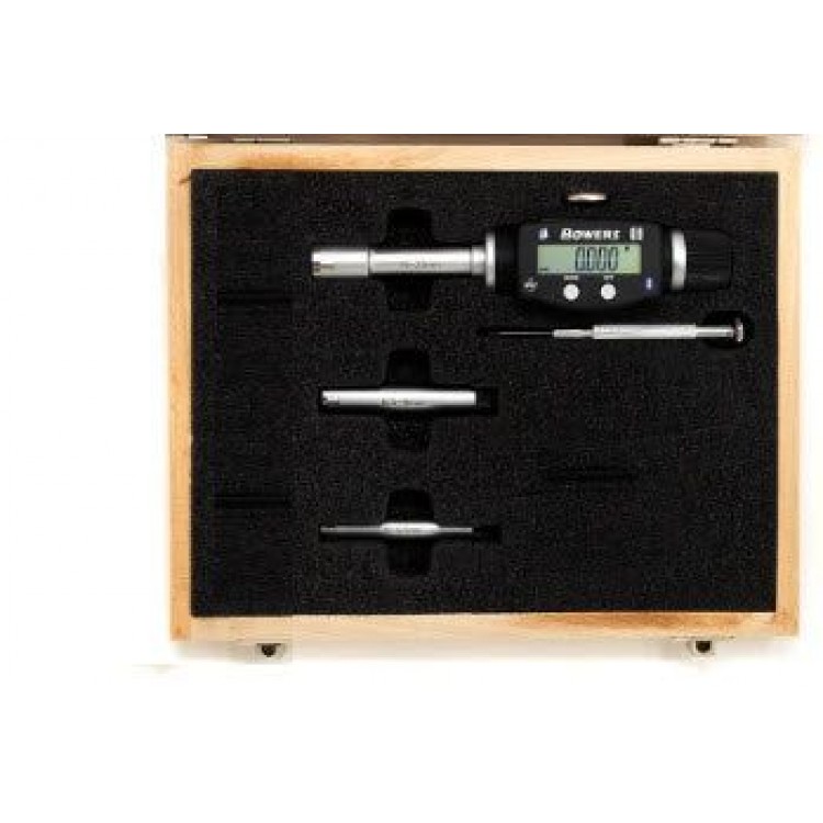 BOWERS Dijital Üç Nokta Temaslı İç Çap Mikrometre Seti 10-20mm | SXTD4U-BT