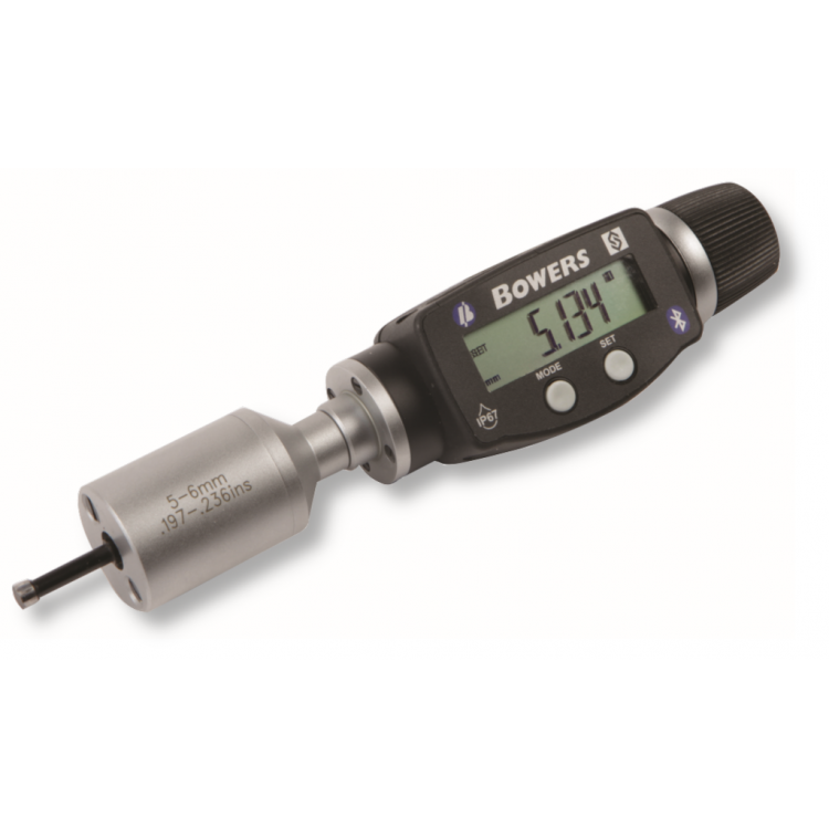 BOWERS Dijital Mikrometre 5-6mm (Ayar Halkası Hariç) | XTD5W-BT