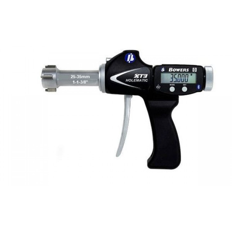 BOWERS Dijital Tabanca Tipi İç Çap Mikrometresi 25-35mm (1-1.3/8") | XTH25M-BT