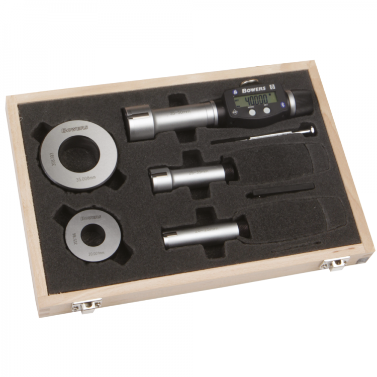 BOWERS Dijital Mikrometre Seti 3/4-2″ | SXTD5i-BT BOWERS Dijital Mikrometre Seti 3/4-2″ | SXTD5i-BT