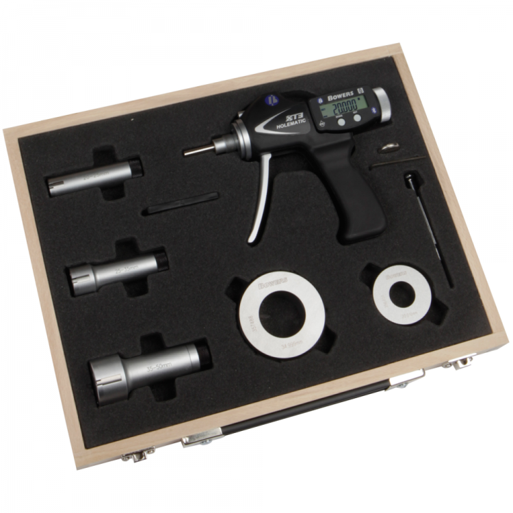 BOWERS Dijital Tabanca Tipi İç Çap Mikrometre Seti 3/4-2″ | SXTH5i-BT