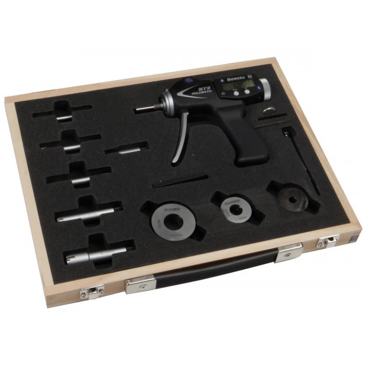 BOWERS Dijital Tabanca Tipi İç Çap Mikrometre Seti 0,080-0,250" | SXTH1i-BT