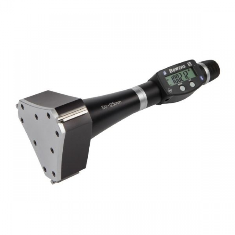 BOWERS Dijital Mikrometre 125-150mm (Ayar Halkası Hariç) | XTD125W-BT
