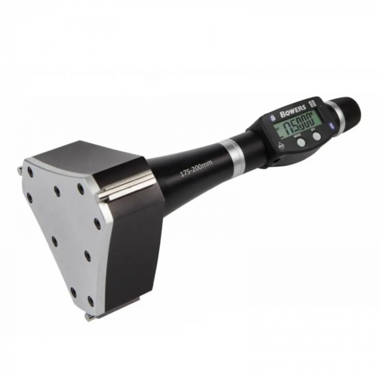 BOWERS Dijital Mikrometre 175-200mm (Ayar Halkası Hariç) | XTD175W-BT