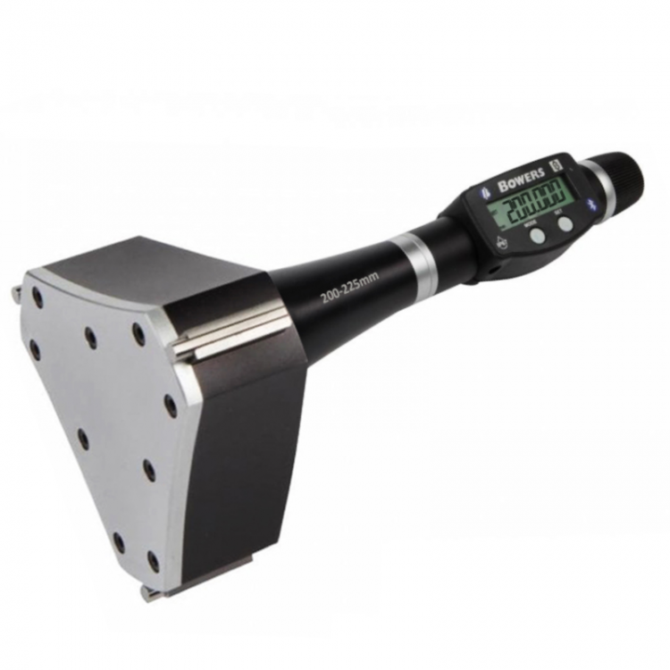 BOWERS Dijital Mikrometre 200-300mm (Ayar Halkası Hariç) | XTD200W-BT