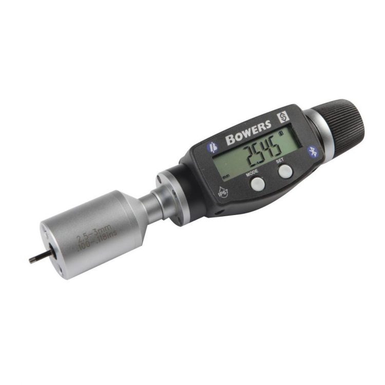 BOWERS Dijital Mikrometre 2.5-3mm (Ayar Halkası Hariç) | XTD1W-BT