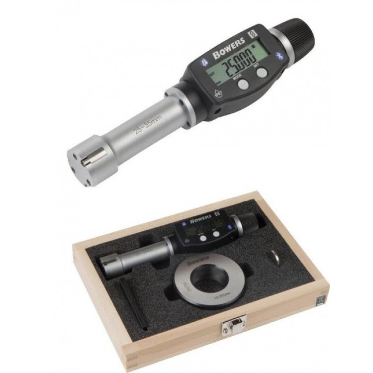 BOWERS Dijital Mikrometre 25-35mm | XTD25M-BT BOWERS Dijital Mikrometre 25-35mm | XTD25M-BT