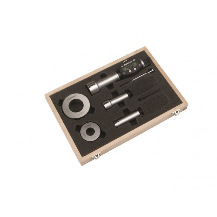 BOWERS Dijital İç Çap Mikrometre Seti 2-6mm | SXTD1M-BT BOWERS Dijital İç Çap Mikrometre Seti 2-6mm | SXTD1M-BT