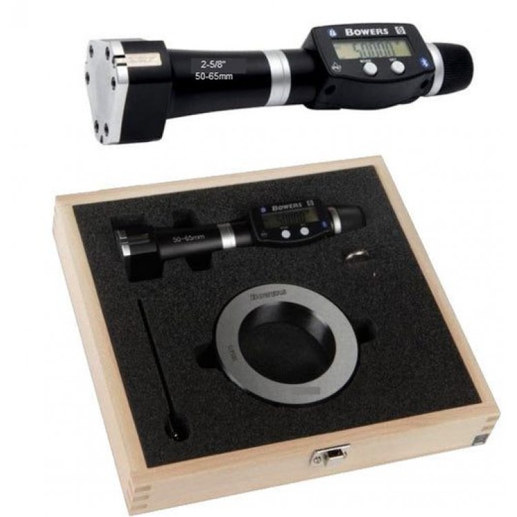 BOWERS Dijital İç Çap Mikrometresi 50-65mm | XTD50i-BT