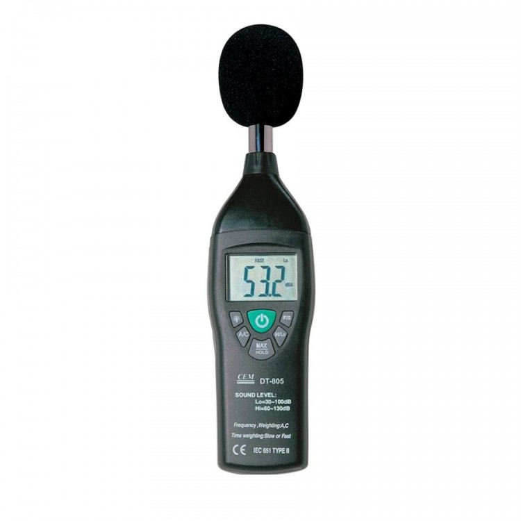 Cem DT-805 Gürültü Seviyesi Desibel Ölçer