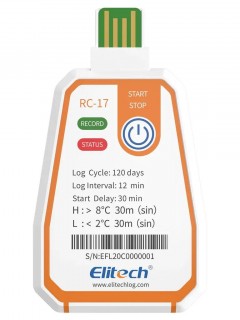 Elitech RC-17 Tek Kullanımlık USB PDF Sıcaklık Data Logger