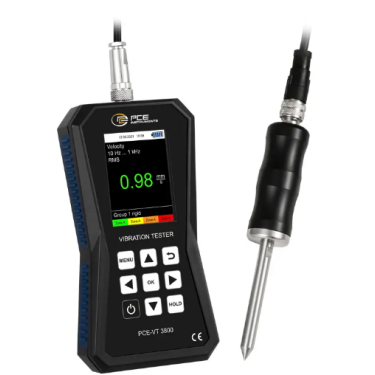PCE Titreşim Ölçer | PCE-VT 3800S