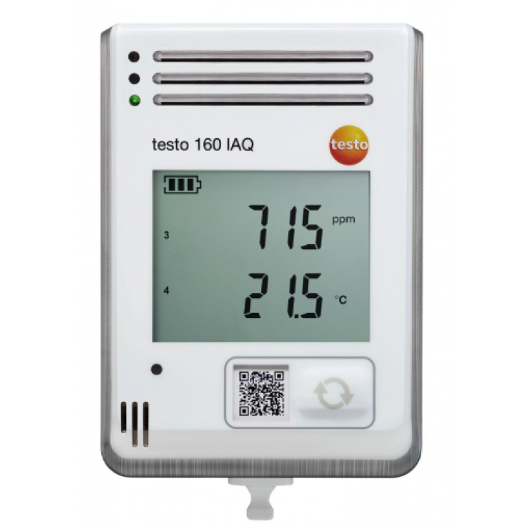 Testo Karbondioksit Sıcaklık ve Nem Kayıt Cihazı  | Testo 160 IAQ