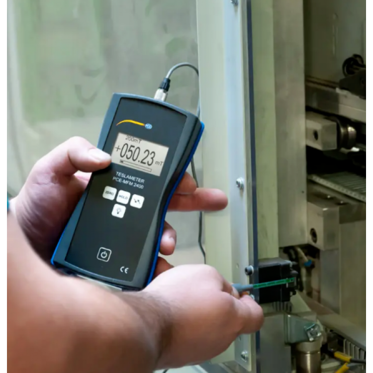 PCE-MFM 2400 Gaussmetre | Mıknatıs Test Cihazı | Yüksek Hassasiyet