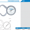 ACCUD Kalınlık Komparatörü 0-10mm  | 451-010-11