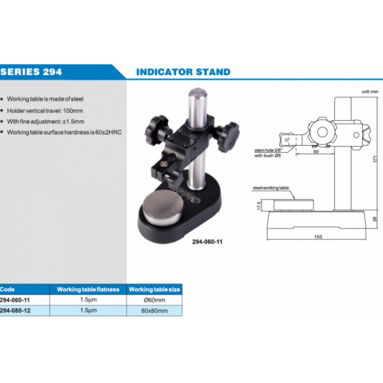 ACCUD Komparatör Standı  | 294-060-11