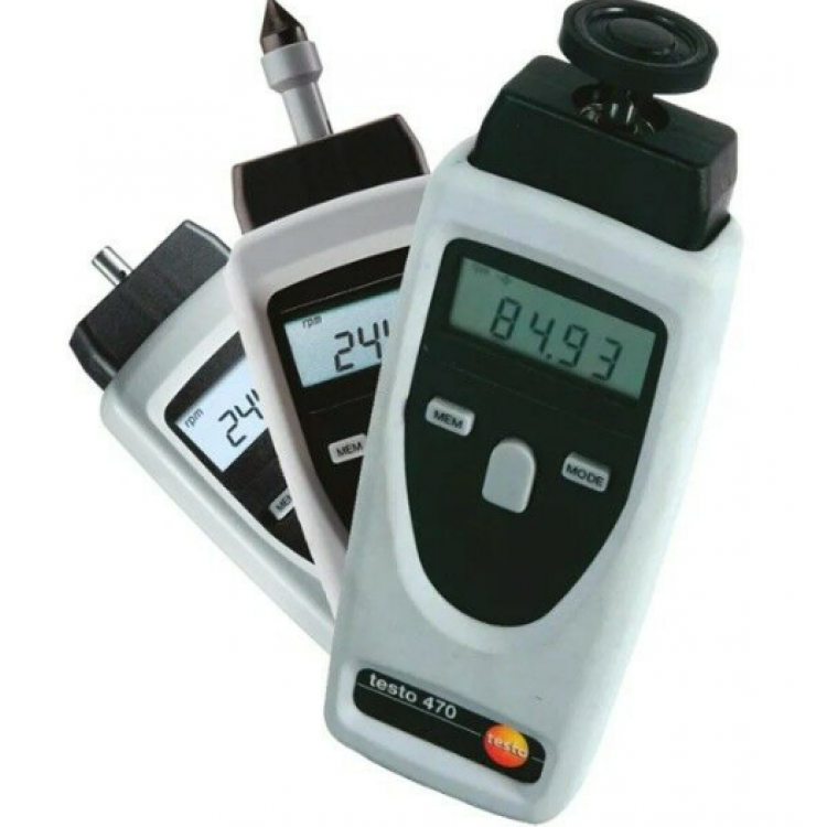 Testo 470 Temaslı Temassız Devir Ölçüm Cihazı