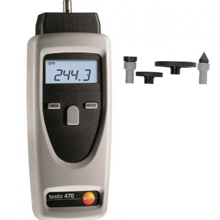 Testo 470 Temaslı Temassız Devir Ölçüm Cihazı