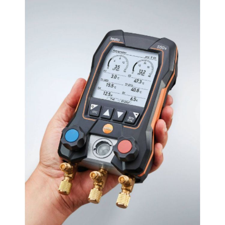 Testo 550S Akıllı Dijital Manifold Seti