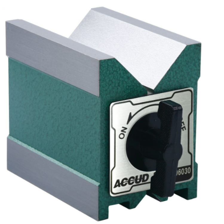 ACCUD Manyetik V-Blok |  634-067-01