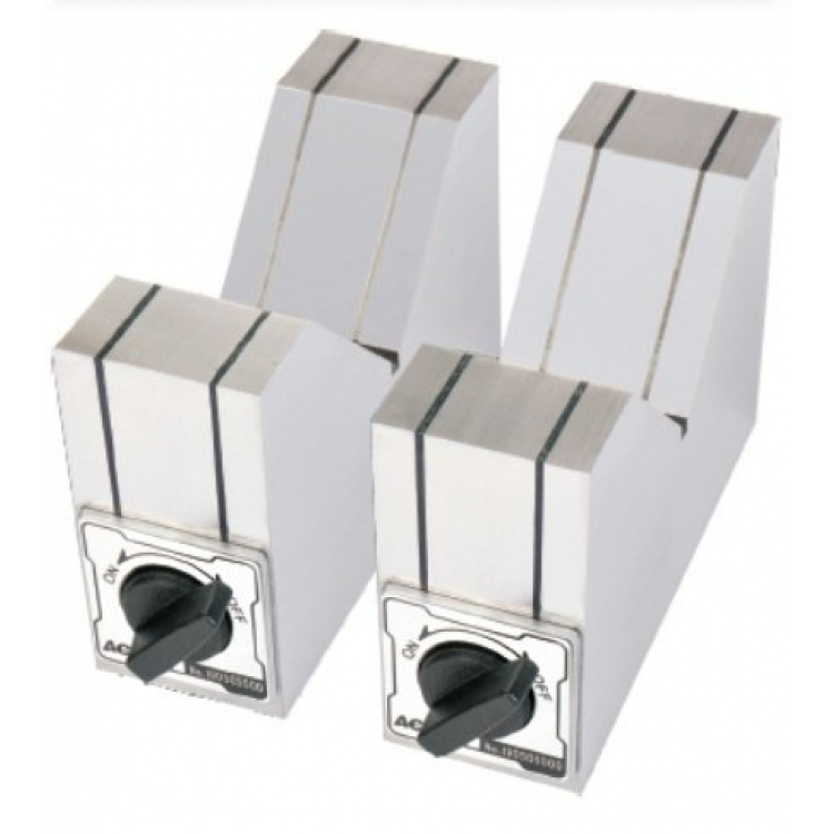 ACCUD Manyetik V-Blok Seti  | 635-070-01