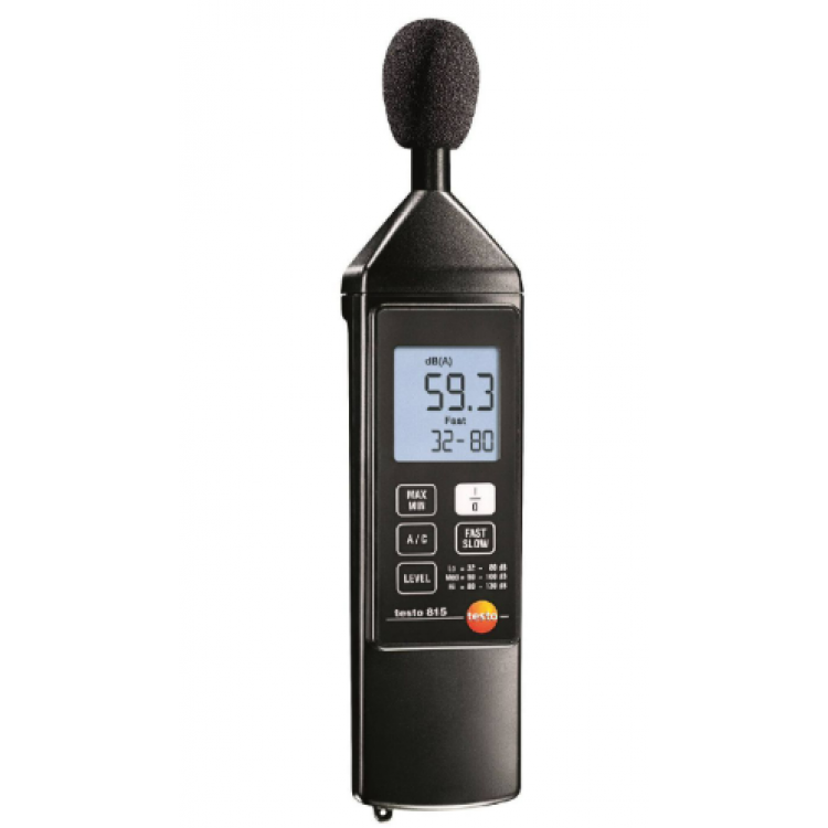 Testo 815 Gürültü Seviyesi Ölçüm Cihazı