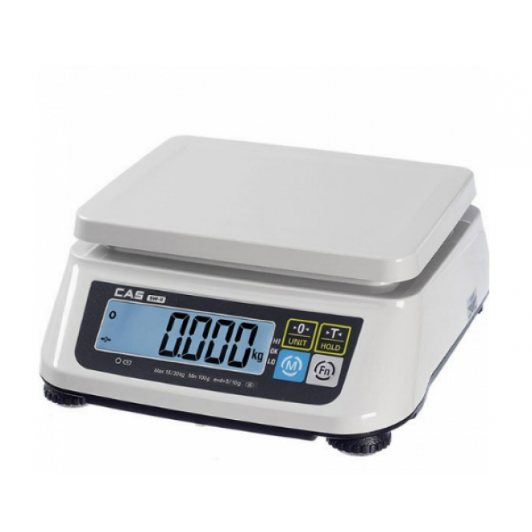 CAS SW II Dijital Hassas Terazi Hassasiyet: 2 gr Max: 6 Kg (Onaylı)