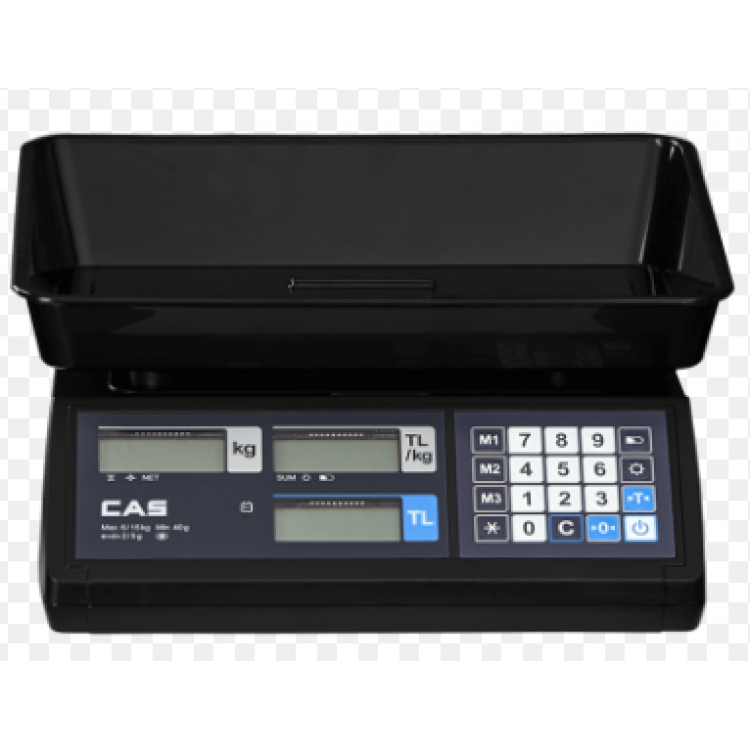 CAS ER JR F.Hesaplamalı Ve ECR Terazi 30 Kg/5-10gr (Onaylı)