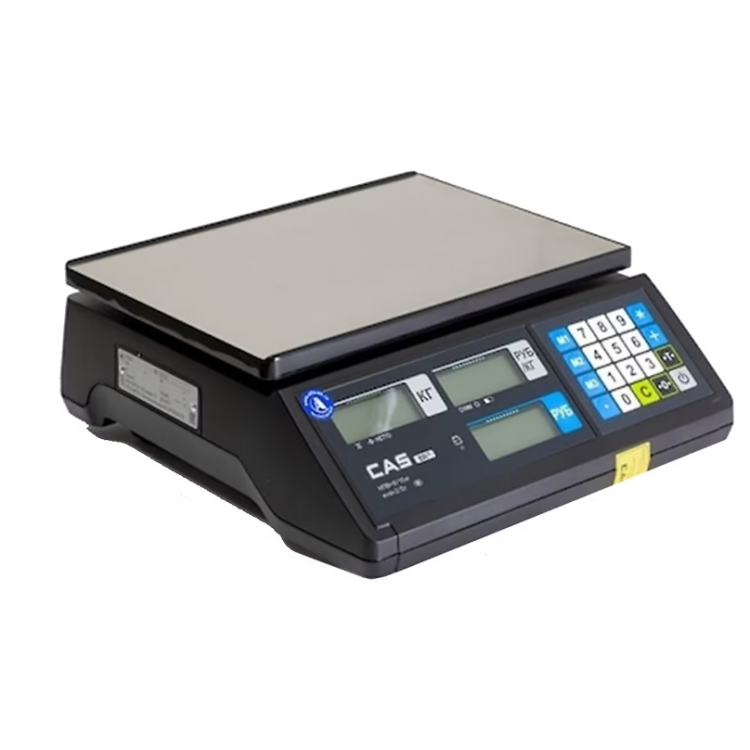 CAS ER-JR Boyunlu F.Hesaplamalı Ve ECR Terazi 15 Kg/2-5gr (Onaylı)