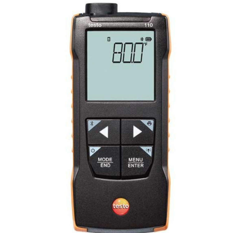 Testo Tek Kanallı NTC ve PT100 Prob Okuyucu | Testo 110