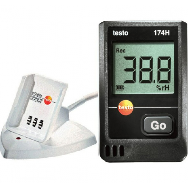 Testo 174H Sıcaklık ve Nem Datalogger Seti | Testo 0572 0566