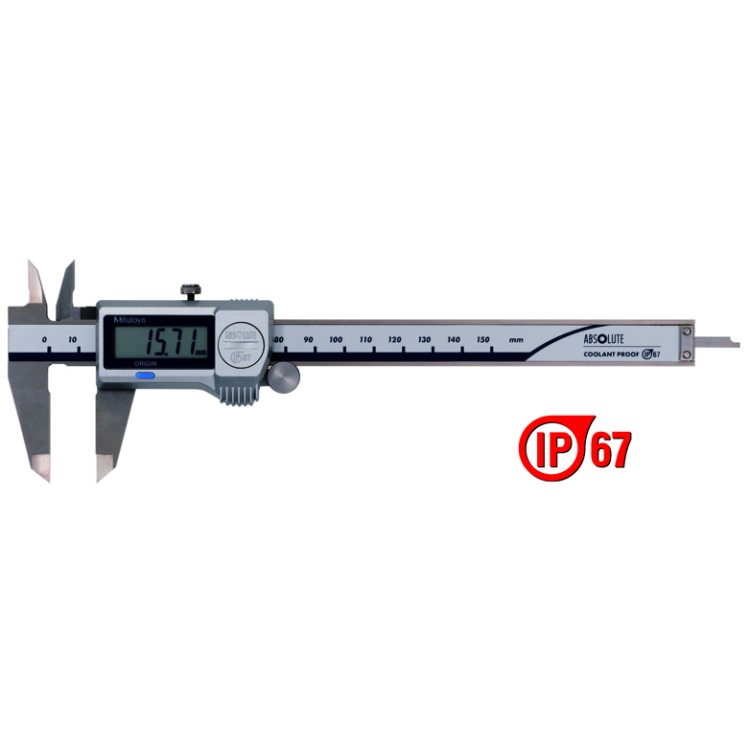 Mitutoyo IP67 Dijital Kumpas (Veri Çıkışlı) 150 mm 