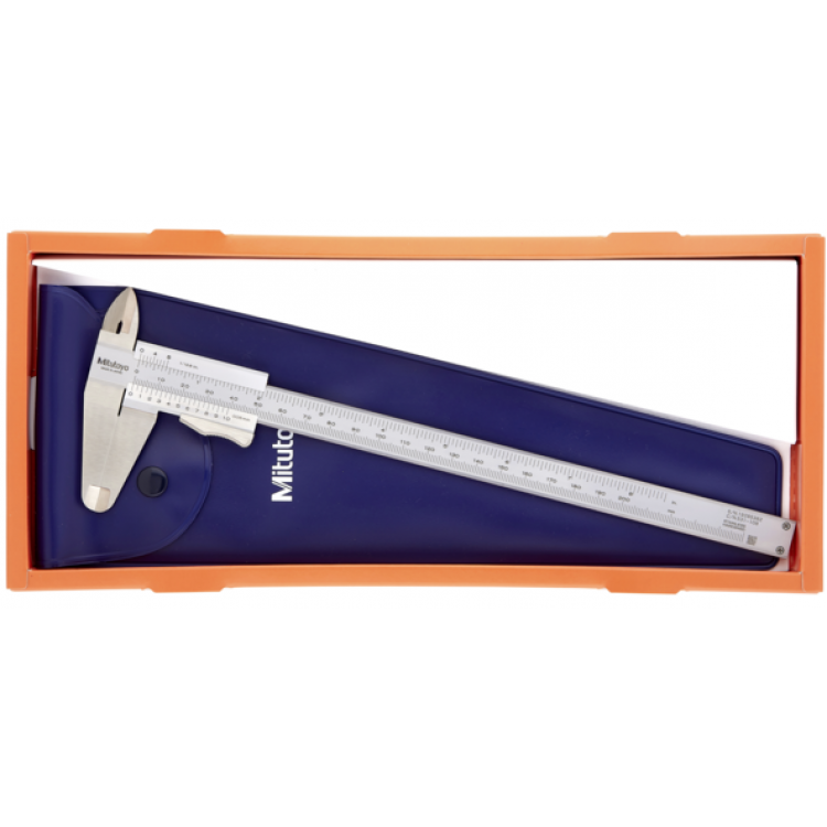 Mitutoyo Başparmak Kelepçeli Vernier Kaliper 0-300mm/0-8'',0,05mm, Metrik/İnç  | 531-109