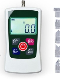 AMF-500 Dijital İtme Çekme Kuvveti Ölçer | 500 Newton | 0,1N | Tek Bağlantılı