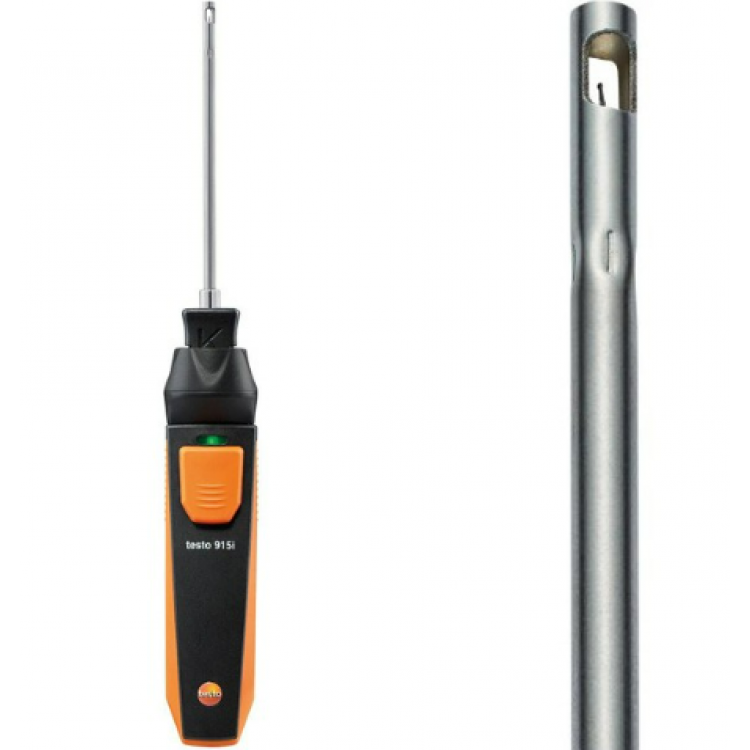 Testo 915i Hava Sıcaklık Problu ve Akıllı Telefon İle Çalıştırılabilen Termometre | Testo  0563 3915