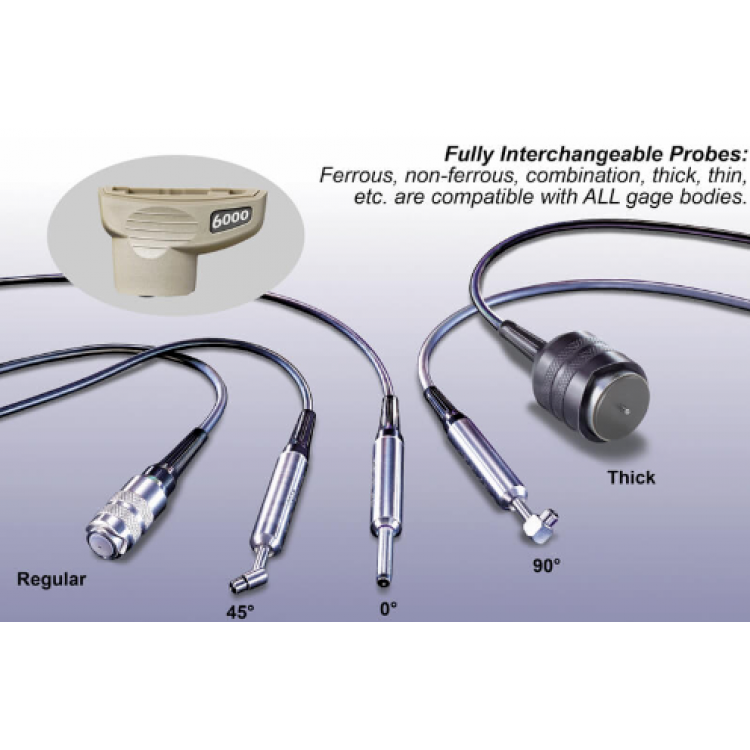 DeFelsko Positector 6000 Kaplama Kalınlık Probları | Demir Dışı Metal Yüzeyler İçin