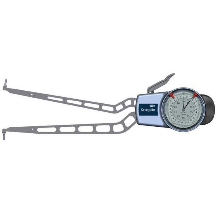 Kroeplin H440 Mekanik İç Çap Kanal Komparatörü '40-90 mm' | H440