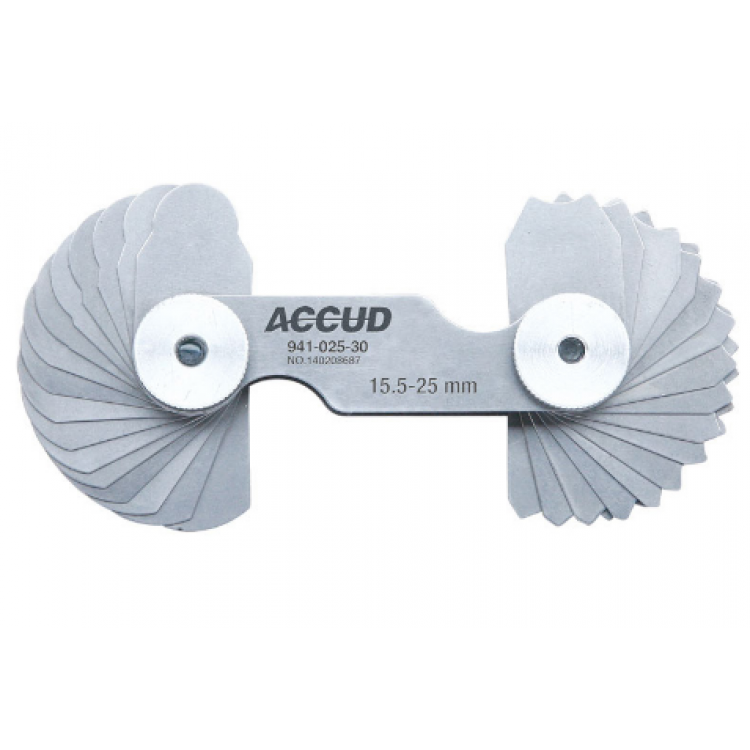 ACCUD Radyüs Mastarı / 15.5-25mm | 941-025-30