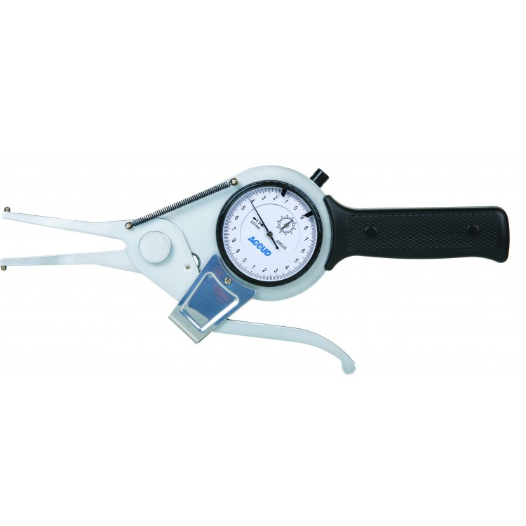 Accud Mekanik İç Çap Komparatörü 55-75mm Çene Boyu 90mm / 411-075-11