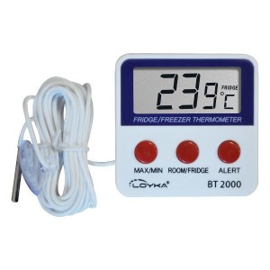 Loyka BT-2000 Alarmlı ve Mıknatıslı Buzdolabı Termometresi Loyka BT-2000 Alarmlı ve Mıknatıslı Buzdolabı Termometresi