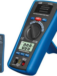 Cem LA-1011 Lan Kablosu Test Cihazı ve Multimetre