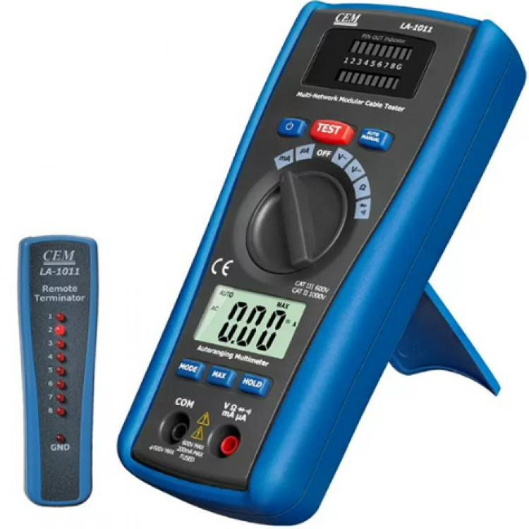 Cem LA-1011 Lan Kablosu Test Cihazı ve Multimetre